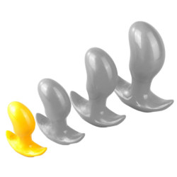 FantasyColors Plug Bean S 10 x 4.5cm Jaune